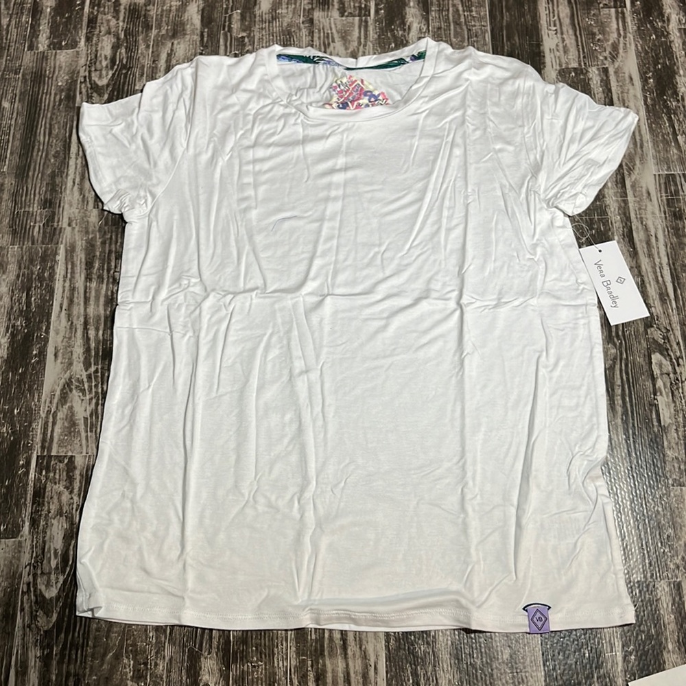 Vera Bradley Cadence T-Shirt in Bright White